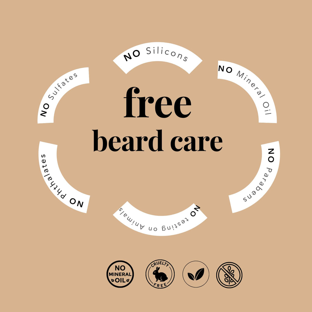 BAHAWAT Beard Conditioner - Unscented - 8 fl. oz. - Sulfate free - with biotin, provitamin B5, Blackseed oil, Jojoba Oil, Natural Ingredients for a Gentle, Deep Cleanse-Strengthening Wash