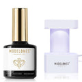 modelones Gel Nail Polish Top Coat with Mini U V Nail Lamp