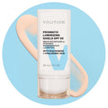 Volition Beauty Prismatic Luminizing Shield SPF 50 - Reef-Safe Mineral Face Sunscreen with Niacinamide & Hyaluronic Acid | Lightweight Moisturizer for Glowing Skin