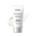d'alba [ORIGINAL] MILD MINERAL SUNSCREEN SPF50+PA+++ Vegan, Chemical-Free for super sensitive and post-procedure skin, Non-Greasy, UVA/UVB protection (Pink, 50, Sun Protection Factor (SPF)) (Mild)