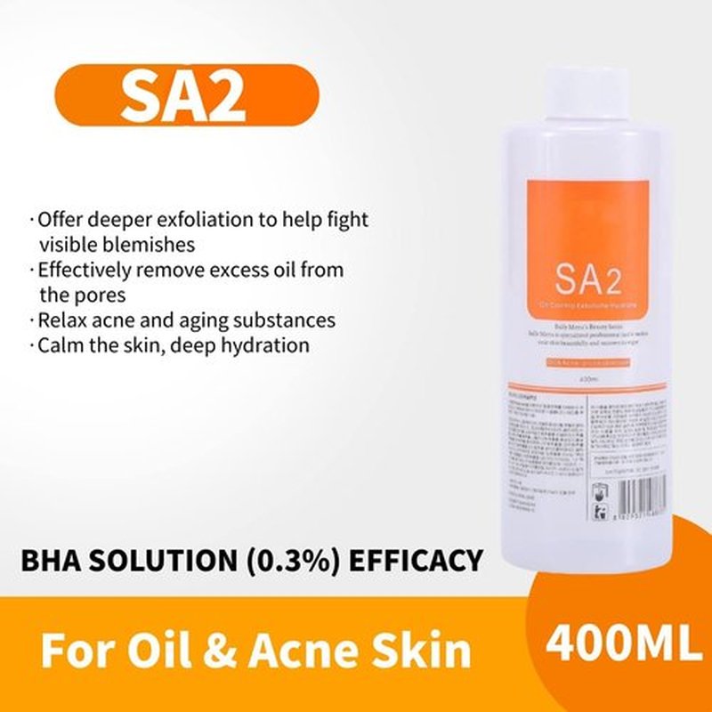 Crowsuggy Aqua Peeling Solution AS1, SA2, and AO3 for Facial Cleansing, Top Salon Skin Scrub, Hydra Skin Scrub Special, Small Bubble Solution (3 Bottle x 400ml)