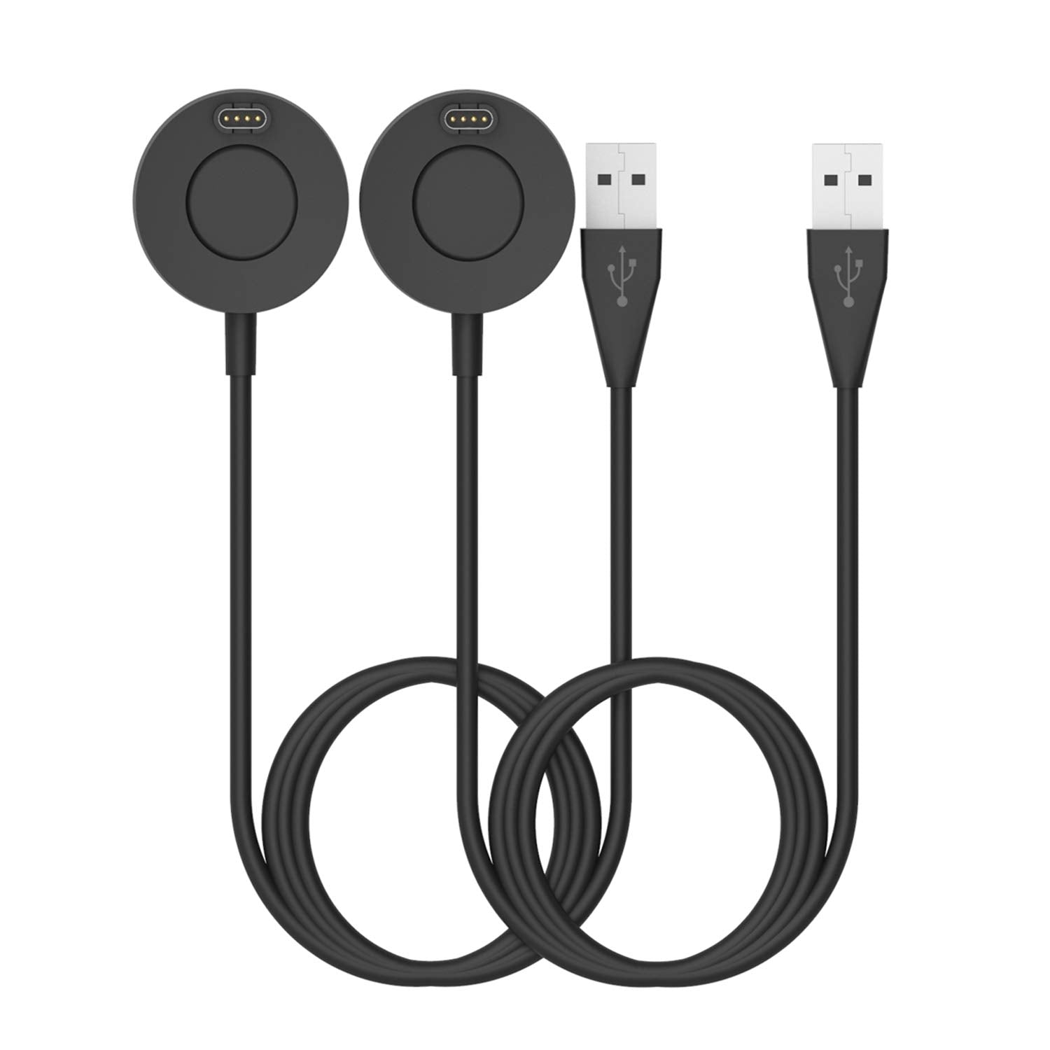 Charger Compatible for Garmin Fenix 5/5S/5X, Fenix 6/6S/6X, Fenix 7/7S/7X, Fenix 8 Charger Charging Stand, Charging Dock Station Cradle Holder with 1m USB Cable for Vivoactive 3/4/5/6 Smartwatch