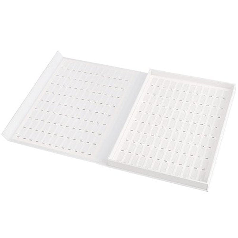 PINGEUI 2 Pack 216 Colors Nail Display Book, Nail Gel Polish Display Chart with 480 Nail Tips, Nail Polish Sample Display Book for Nail Salon and Nail Painting Practice
