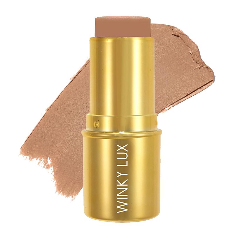 Winky Lux Bronze Age Bronzer Stick – Cream Bronzer & Contour with Hydrating, Blendable, Buildable Coverage for Flawless, Smooth Skin, Infused with Vitamin E, Golden Touch