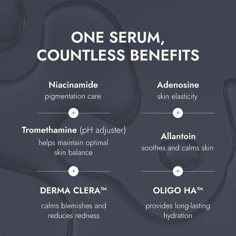 MIZON 7 Vegan Peptide Booster Serum Korean Anti-Aging Face Serum with Niacinamide & Hyaluronic Acid Hydrating Firming & Smoothing Skincare for Fine Lines & Skin Repair – 5.07 fl oz