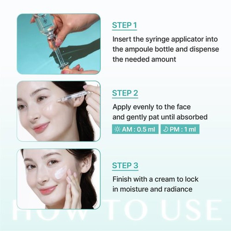 SELEVE Glow Caviar Ampoule – Intensive Hydration & Radiance Serum with Liposomal PDRN, Green Caviar Extract, Niacinamide & Ferulic Acid. Sensitive, Dry Skin, Korean Skincare (1.69 fl oz / 50 ml)