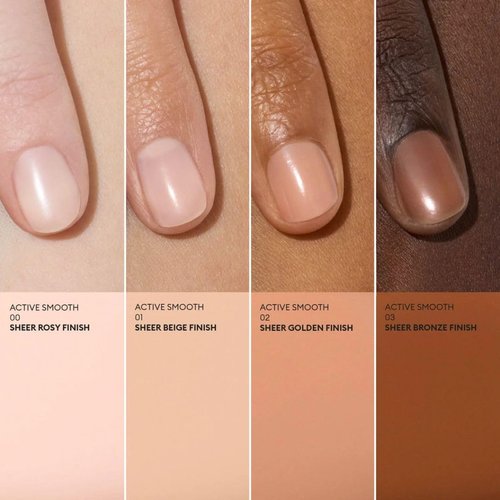 Manucurist Active Smooth 00 Nail Concealer Polish & Care - 2 in 1 Nude Nail Polish : Nail Strengthener and Growth - No Lamp - Ridge Filler for Nails - Natural Rosé Nail Polish