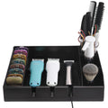 Skdqiee Hair Clipper Organizer Case, Multifunctional Barber Tray for Salon, Ideal for Storing Clippers, Scissors, Combs, and Other Tools, Non-Slip ABS Plastic Design