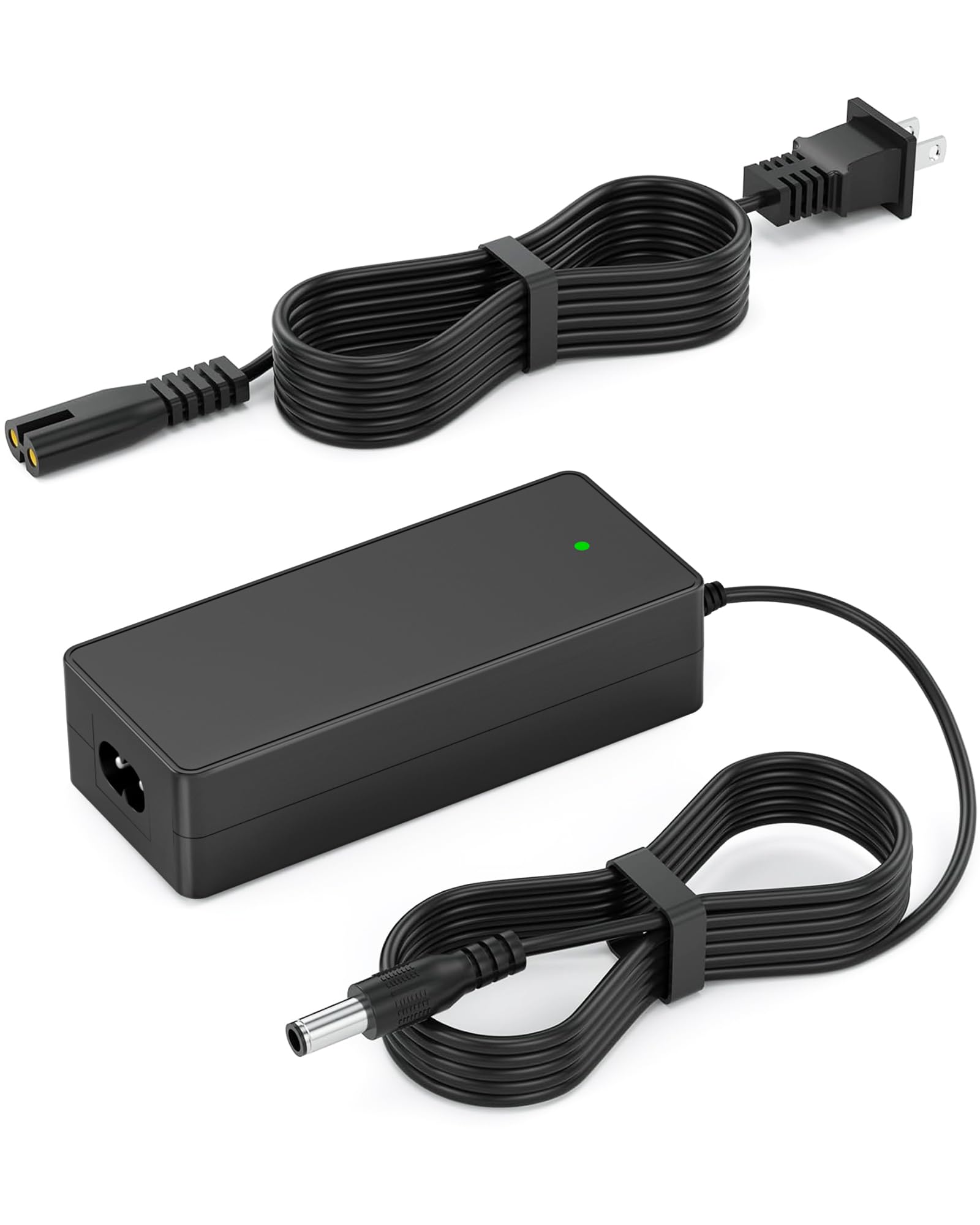 WUKUR 42V 2A Charger for Gotrax Electric Scooters Compatible with GoTrax GXL V2, G2, G3, G4, Apex, Glider, XR Elite, XR Ultra, Power Supply Adapter for 36V Lithium-ion Battery, 8.8Ft