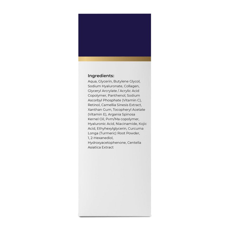 VALITIC Vitamin C Serum - Anti Aging and Dark Spot Remover for Face, Skin Care with Niacinamide, Hyaluronic Acid, Collagen, Kojic Acid, Turmeric - Brightening Face Serum 1 fl oz