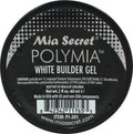 Mia Secret - 2oz POLYMIA polysilicone Gel Nail Builder - UV Led - Builder gel (White)