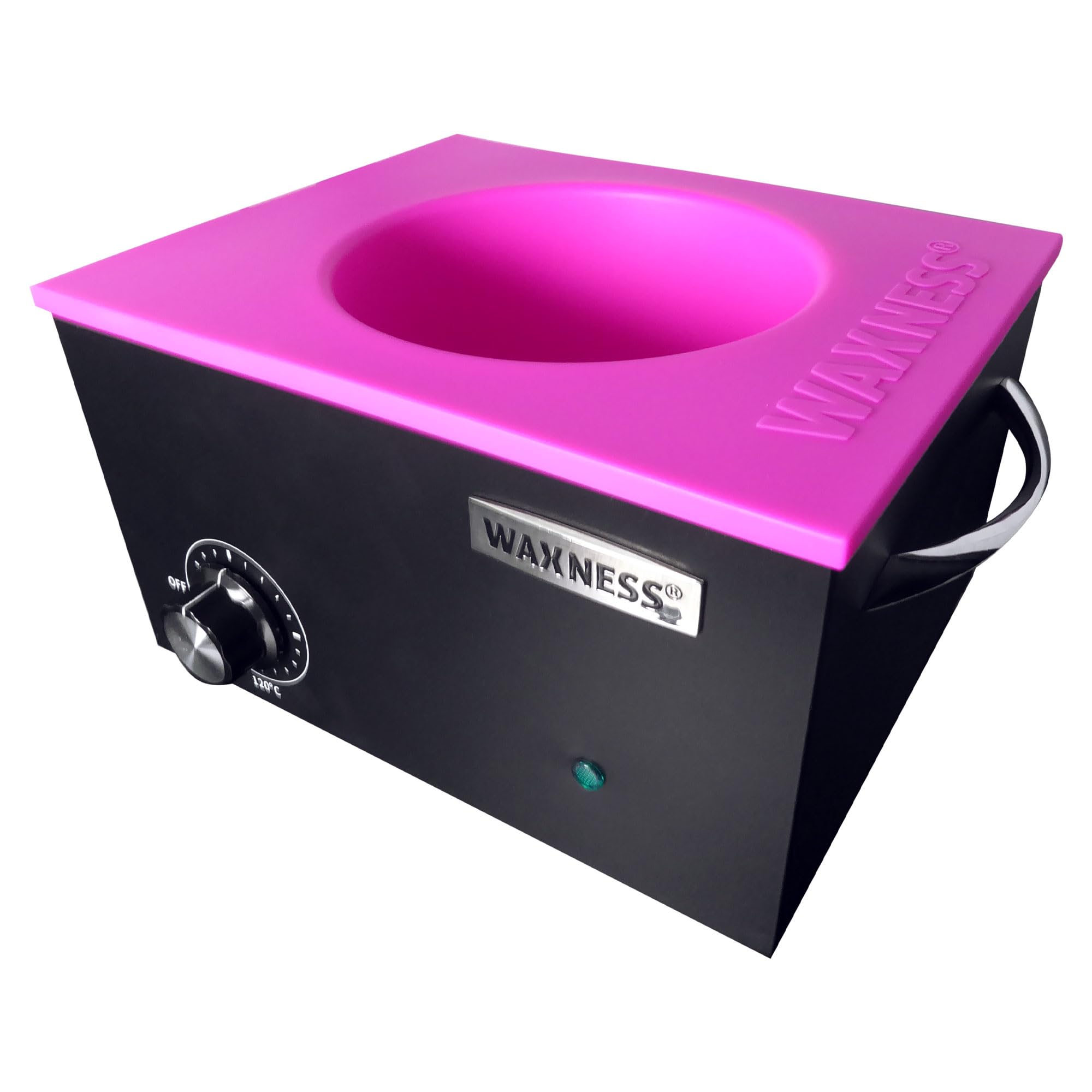 Waxness WN-6003 Elite-Series Large Professional Wax Heater Matte Black, 5.5 lb Capacity, Electronic Temperature Control, 300W, for Professional Use