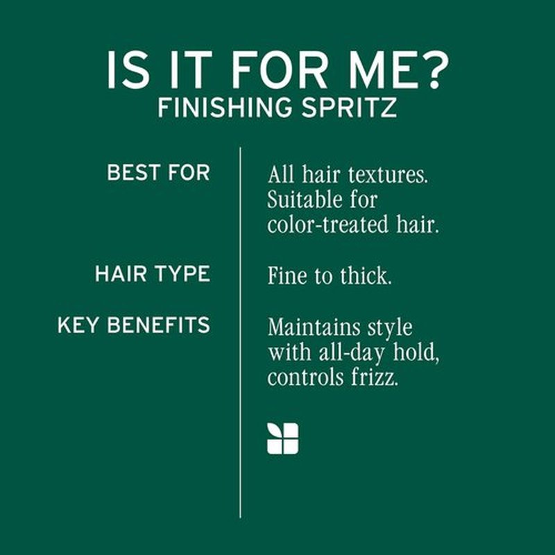 BIOLAGE Finishing Spritz - Strong Hold Non-Aerosol Hairspray for Frizz Control | Vegan & Cruelty-Free