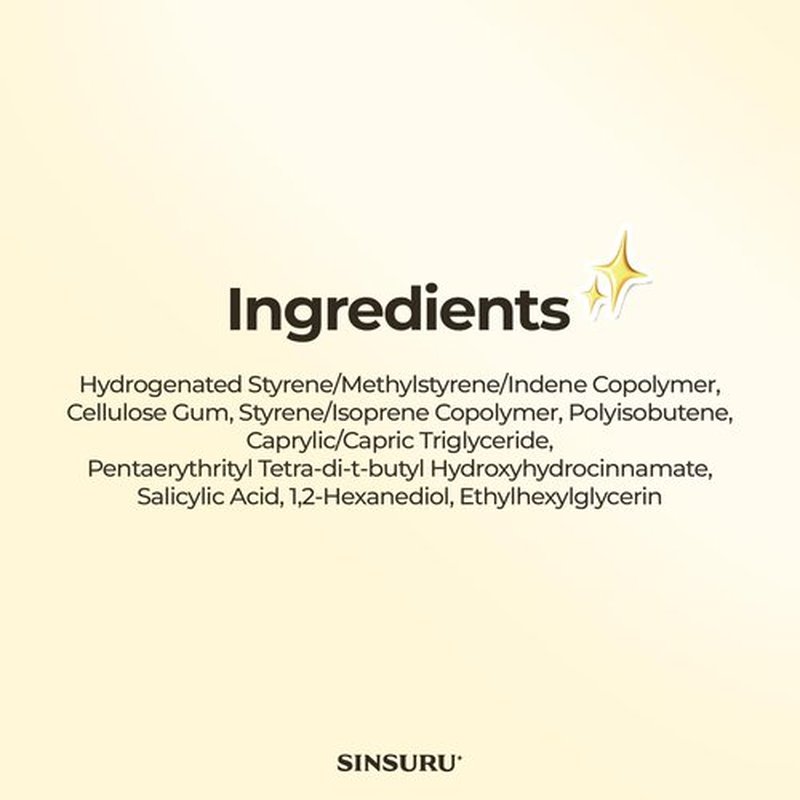 SINSURU BHA Iconic Spot Patch with Mirror Case - Hydrocolloid Patches with 5,000ppm Salicylic Acid - Day & Night Zit Patch for Targeted Sebum Care & Stylish Wear