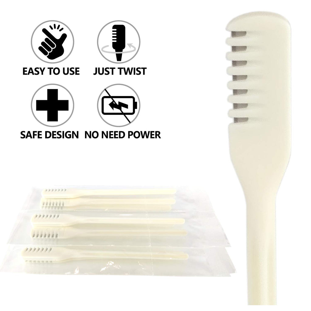 Manual Nose Hair Trimmer Nasal Hair Cutter Pack of 10 Pieces