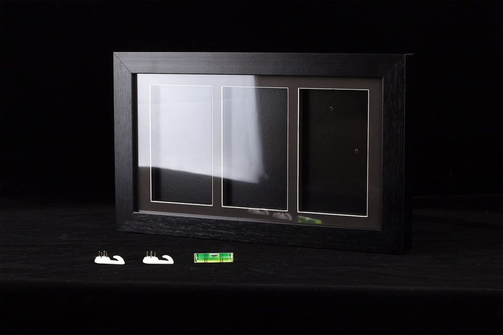 Graded Card Display Frame–Compatible with PSA, CGC, and TAG Slabs–Wall-Mount Trading Card Display Case for Sports Cards, Pokémon, and MTG