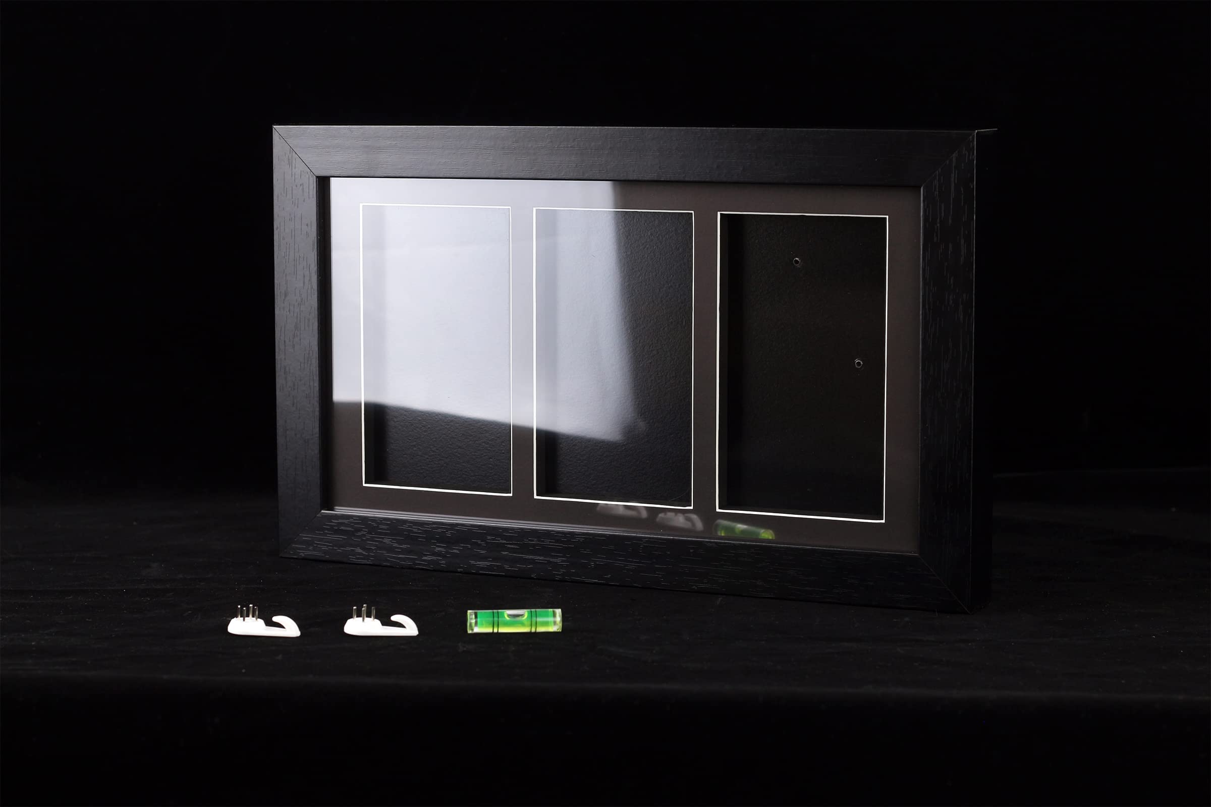Graded Card Display Frame–Compatible with PSA, CGC, and TAG Slabs–Wall-Mount Trading Card Display Case for Sports Cards, Pokémon, and MTG