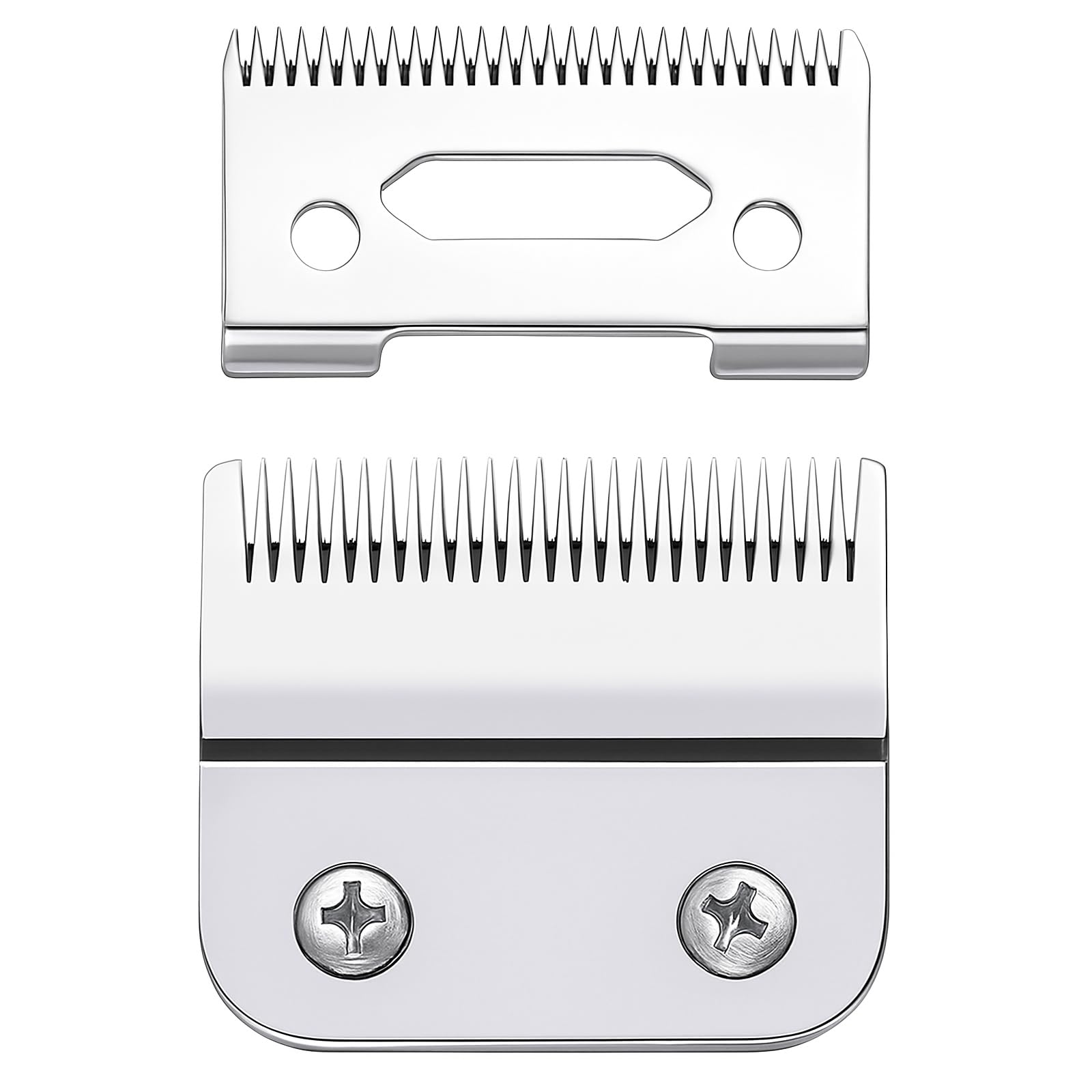 Hair Clippers Replacement Blades Compatible with Wahl Clippers(Silvery)