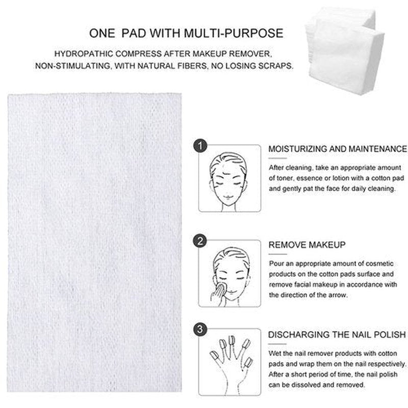 Tegelrying Disposable Esthetic Wipe,4"x 4"Non-woven 200 Count Facial Cleansing Soft Salon and Spa Essentials,Lint-free for Makeup Removal