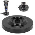 Dioche Electric Shaver Charging Stand Round Shape Men's Electric Shaving Razor Charging Base for s5000 6000 7000 s8000 s9000 Black