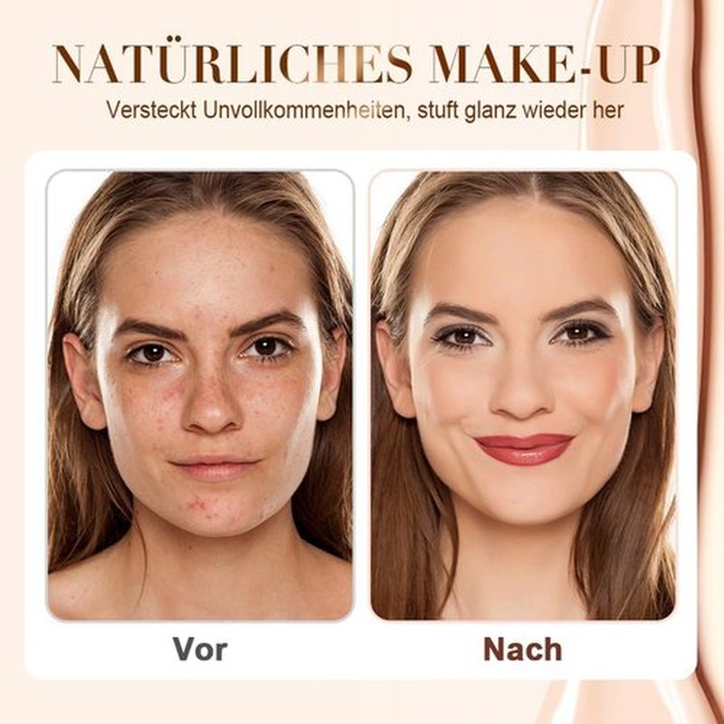 Skiennix Color Changing Foundation - Lightweight Liquid Concealer for Mature Skin | Universal Tone (1pcs)