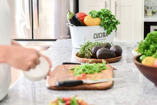 Fruits & Passion Cucina Hand Care Duo Gift Set – Lime Zest & Cypress, Hand Soap and Regenerating Hand Cream with Cold-Pressed Olive Oil,Includes Metal Holder, 6.7 fl oz + 5.0 fl oz