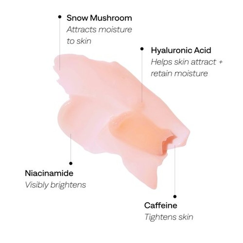 Provence Beauty Super Fraîche Brightening Eye Cream – Hyaluronic Acid & Cooling Metal Applicator – Anti-Aging Under-Eye Cream that Brightens, Tightens & Hydrates – 0.5 fl oz