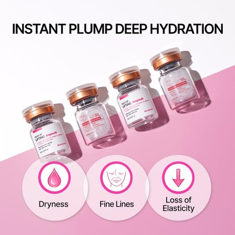 BEAUDIANI Sil Melt-In Hyaluronic Acid Serum & Ampoule Kit, 2 Session Intensive Hydration Program Korean Skincare Melt-In Hyaluronic Thread Serum