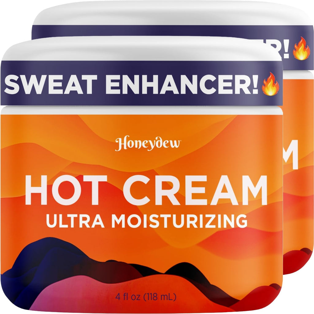 Premium Hot Cream Sweat Enhancer - Firming Body Lotion for Women and Men and Body Sculpting Cellulite Workout Cream - Ultra Moisturizing Invigorating Body Firming Cream with Natural Oils - 2 Pack