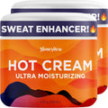 Premium Hot Cream Sweat Enhancer - Firming Body Lotion for Women and Men and Body Sculpting Cellulite Workout Cream - Ultra Moisturizing Invigorating Body Firming Cream with Natural Oils - 2 Pack