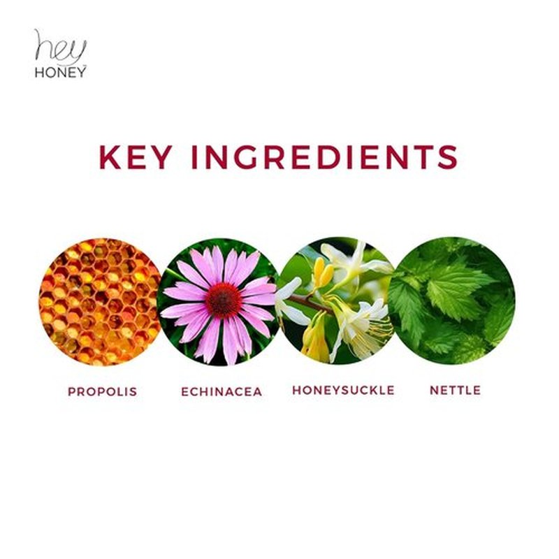 Hey Honey Tone It Up Facial Toner - Propolis, Echinacea & Niacinamide | Soothes Redness & Hydrates | 5.0 oz