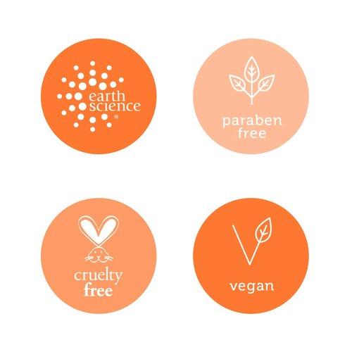 Earth Science Apricot Exfoliating Facial Scrub - Gentle Formula for All Skin Types | 3 Pack, 4 oz.