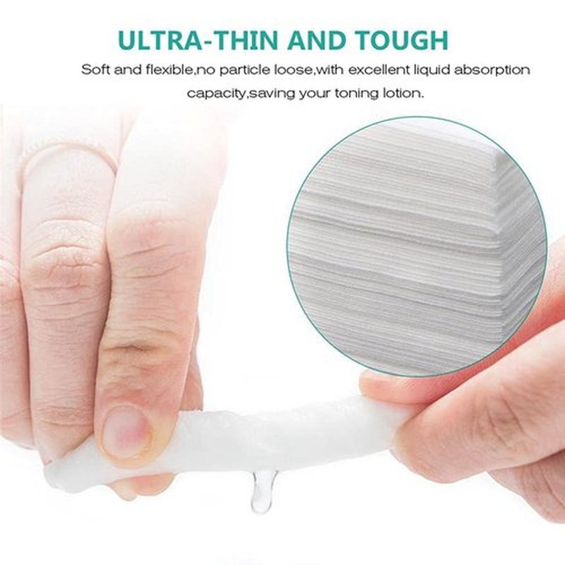 Tegelrying Disposable Esthetic Wipe,4"x 4"Non-woven 200 Count Facial Cleansing Soft Salon and Spa Essentials,Lint-free for Makeup Removal