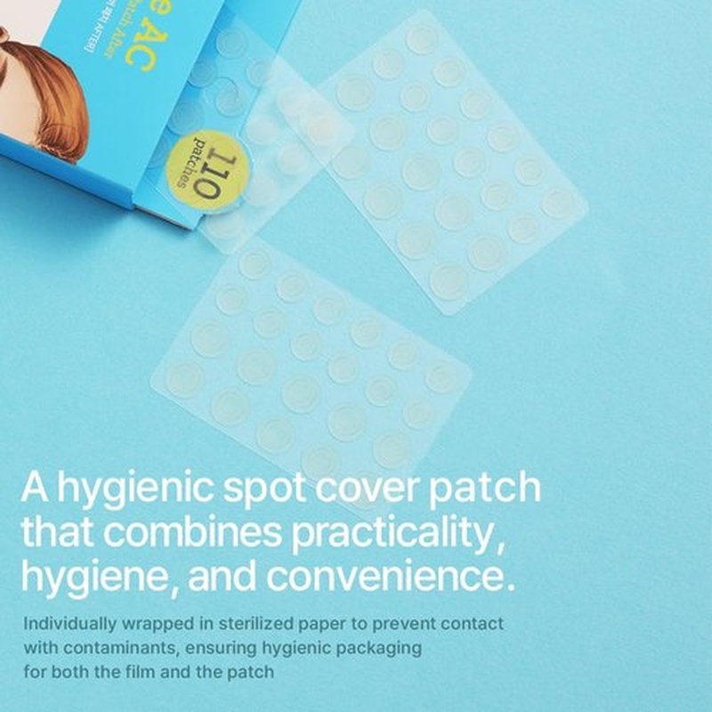 Ariul Hydrocolloid Blemish Patch – Invisible Matte Spot Cover, Waterproof, 10mm & 12mm, Korean Skincare (110 Count)