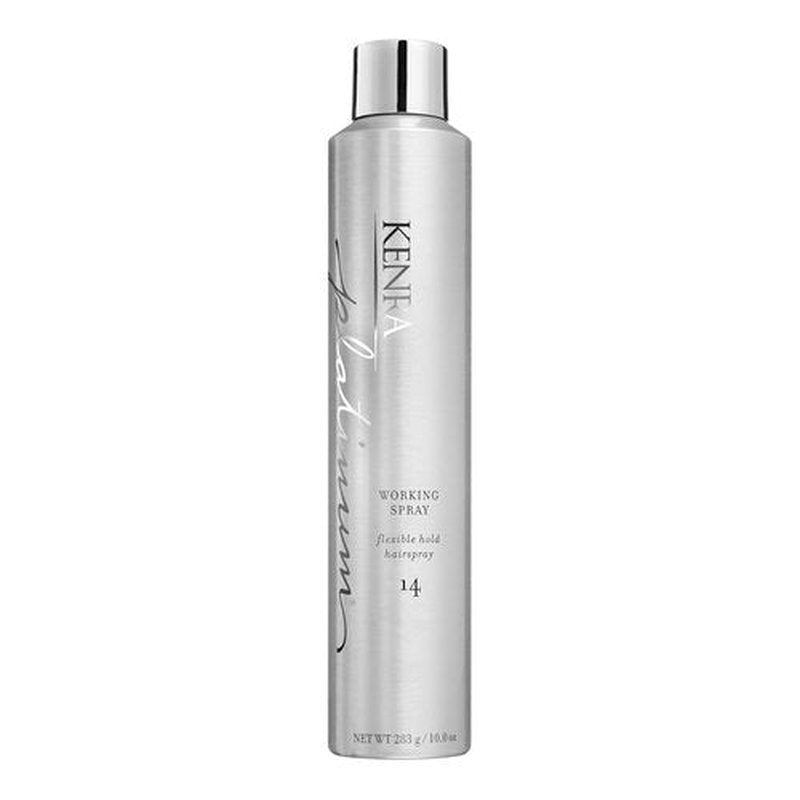 Kenra Professional Platinum Working Spray 14 - Flexible Hold Hairspray for Volume & Shine | Fast-Drying, Non-Sticky Formula
