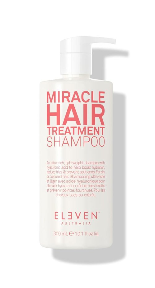 ELEVEN AUSTRALIA Miracle Hair Treatment Shampoo - Moisturizing, Sulfate-Free Formula for All Hair Types