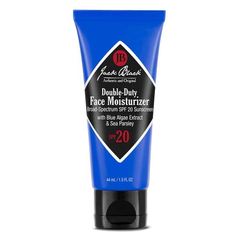 Jack Black Double Duty Face Moisturizer - SPF 20 Hydrating Cream for Men | Lightweight & Non-Greasy
