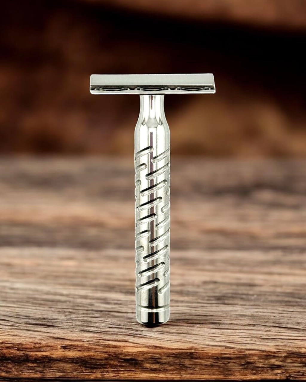 The Goodfellas' Smile Styletto V2 Double Edge Safety Razor – 100% Stainless Steel, High Luster Finish | Made in Italy Computer Designed Head for Precise, Efficient & Comfortable Wet Shaving