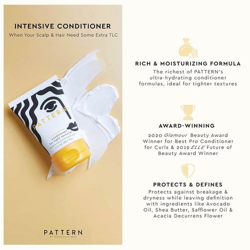 PATTERN Beauty Texture Travel Kit - Curly & Coily Hair Care Essentials | Includes Leave-In Conditioner, Intensive Conditioner & Cleansing Shampoo