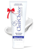 Clear Choice Sunscreen SPF 45 - Oil-Free, Zinc Oxide Formula, Broad Spectrum Protection | 4oz