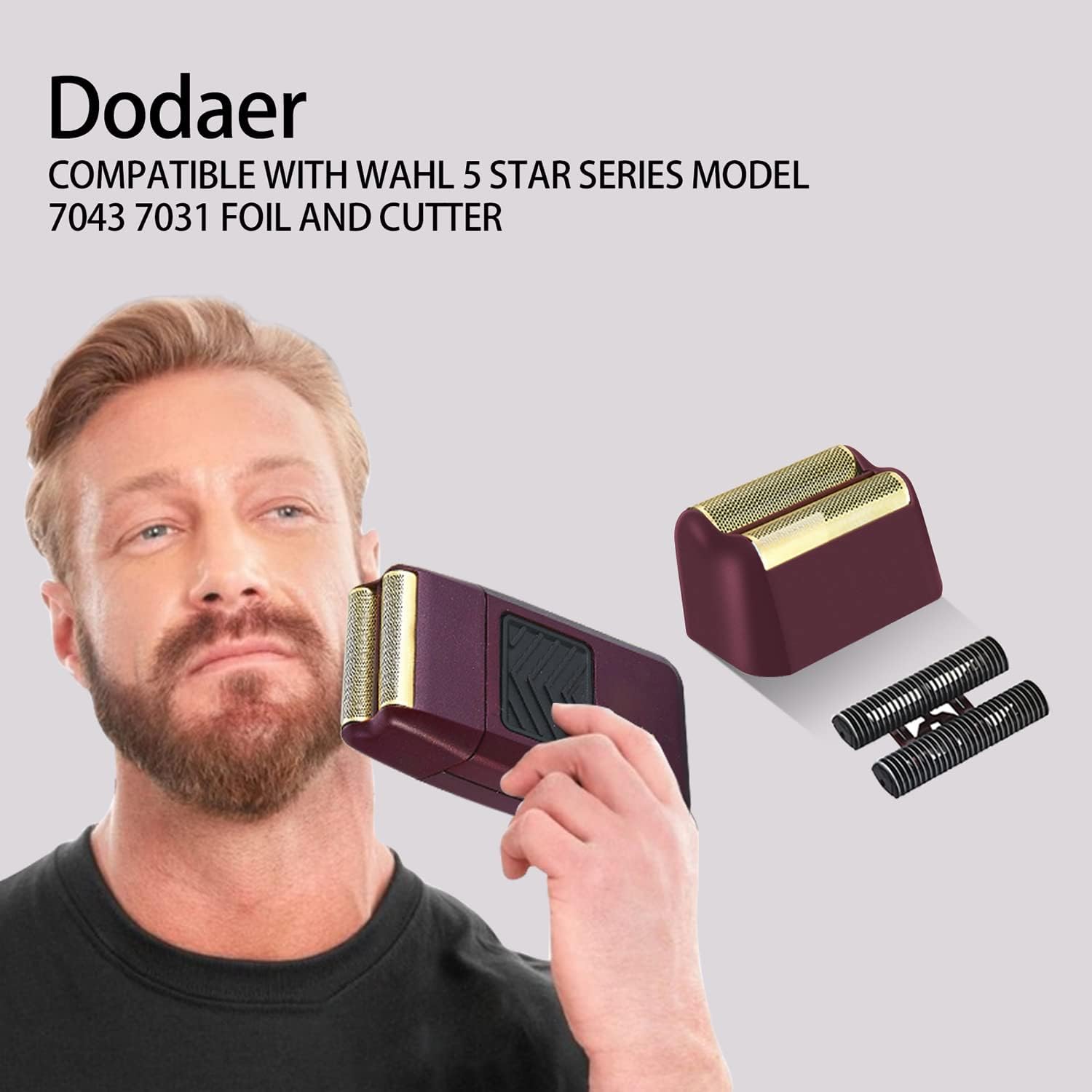 Wahl 5 Star Series Finale Shaver Replacement Foil & Cutter Bar Assembly - Super Close Shave (2 Pack)