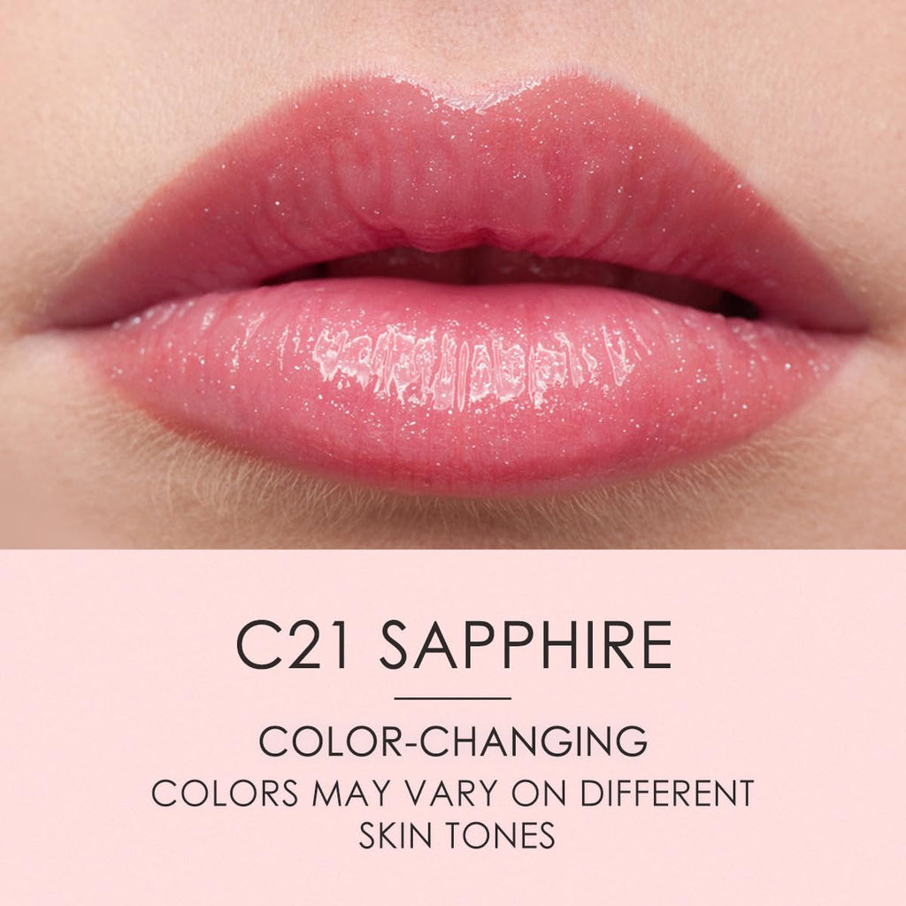 CATKIN Lip Balm Tinted Color Changing Lipstick Ultra Hydrating Lip Deep Moistrurize Lip Care with Vitamin E Nourishing For Cracked & Dry Lips 0.12 oz C21