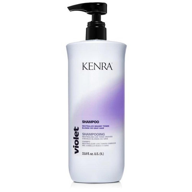 Kenra Violet Shampoo - Eliminates Brassy Tones | Moisturizes Processed Hair | Color Safe for Blonde & Gray