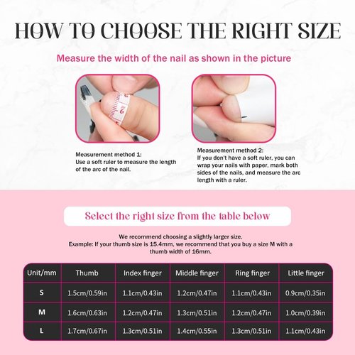 Flower Press on Nails - Long Square Handmade Press on Nails Thick Acrylic and Muti-Layer Gel False Nails 3D Floral Stick on Nails Leopard French Tip Fake Nails for Women DIY Art Decor (M)