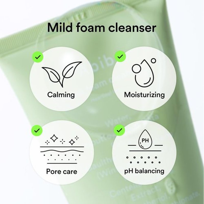 Abib Mild Foam Cleanser Heartleaf Foam 5.07 fl.oz