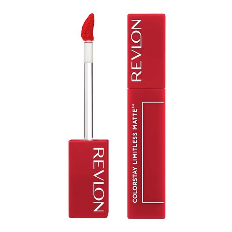 Revlon ColorStay Limitless Matte Liquid Lipstick, Vegan Formula, No-Budge, Longwear Lip Color, Long Lasting, Lightweight/Comfortable, Waterproof, 010 Top Talent, 0.17 fl oz