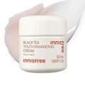 Innisfree Black Tea Youth Cream - Korean Moisturizer with Hyaluronic Acid for Radiant, Firm Skin
