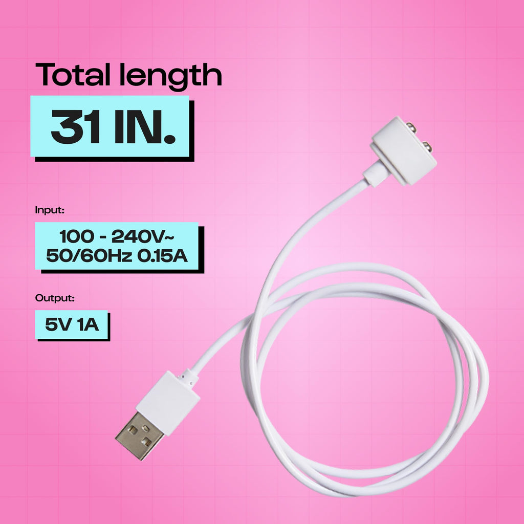 Unbound Charging Cord: Versatile Replacement Charger Only Massagers - 3 in 1
