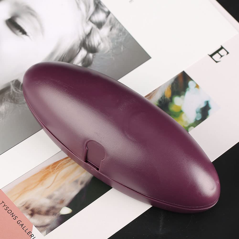 Facial Hair Removing Tool, Facial Hair Epilator Ideal Gifts Facial Hair Threading Removal Comfortable Purple Portable Facial Hair Remover with 10 Cotton Lines for Women(Glasses boxed)