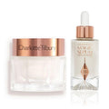 Charlotte Tilbury Magic Cream & Serum Bundle - Firming Hydrating Skincare Duo with Vitamin C & Hyaluronic Acid (2 Piece Set)